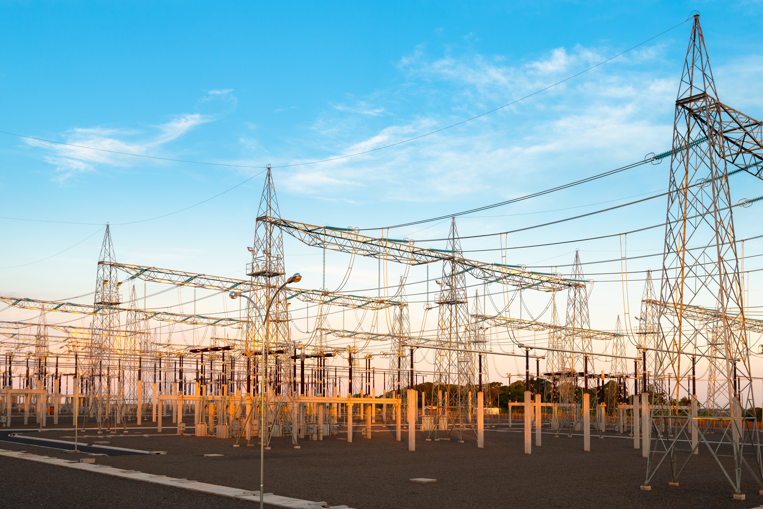 Infraestructura eléctrica de alta tensión